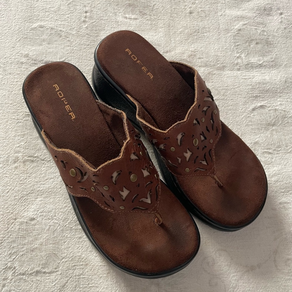 Roper Platform Sandals - image 6